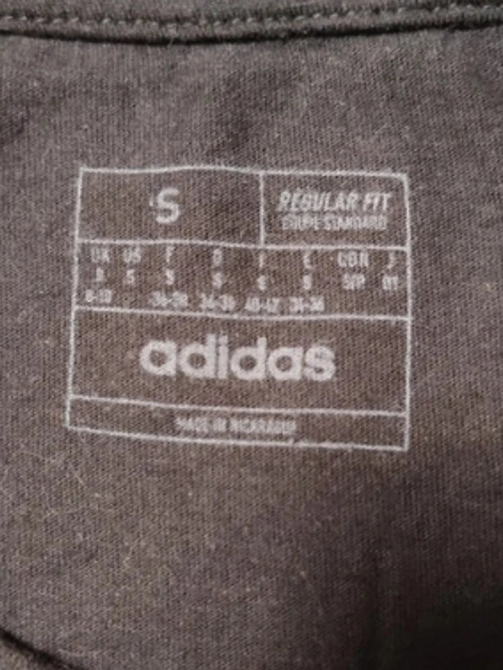 Adidas Men’s Black T-Shirt with Pink Accents